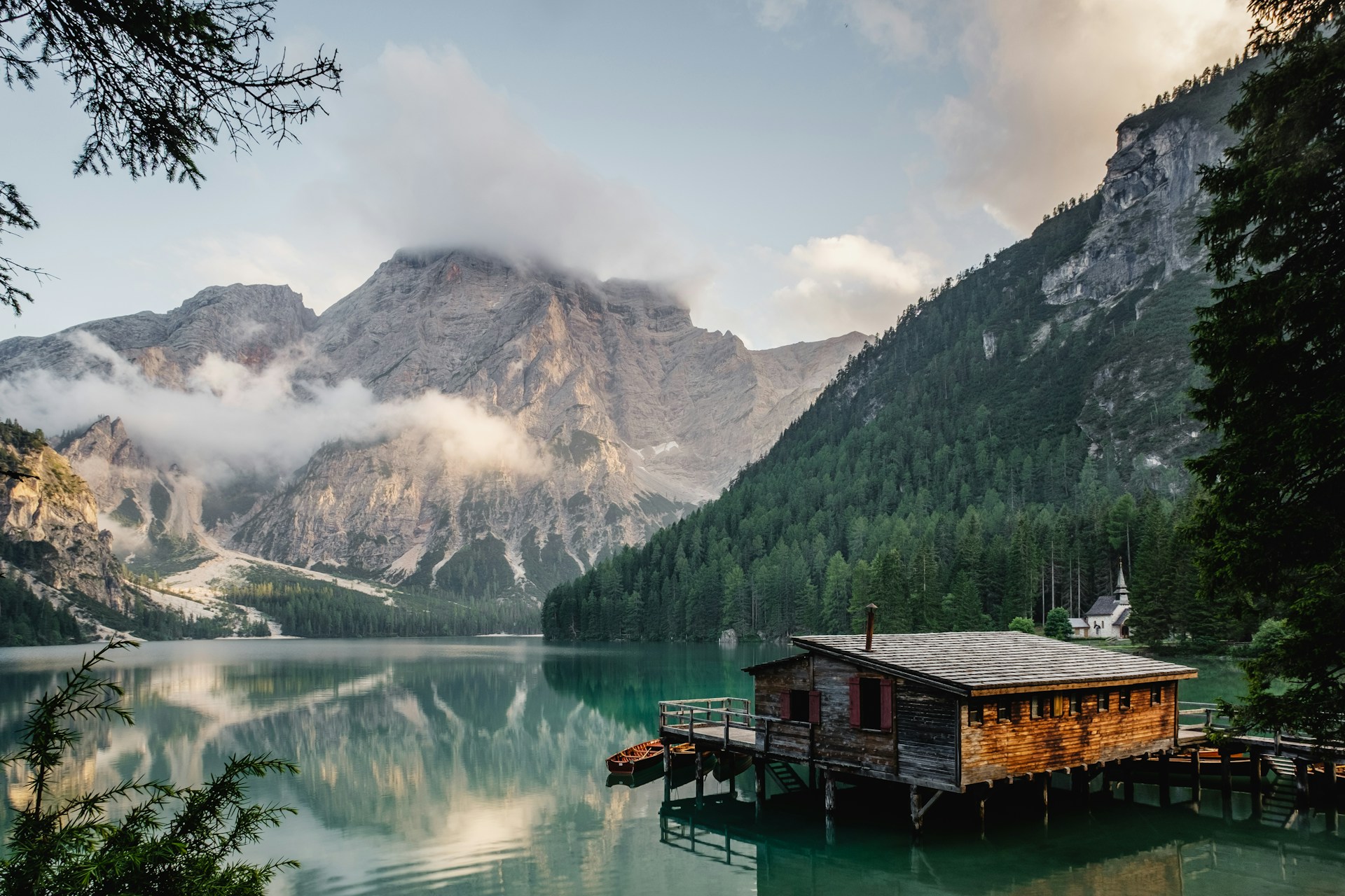 A mountain landscape delivered as an optimized image